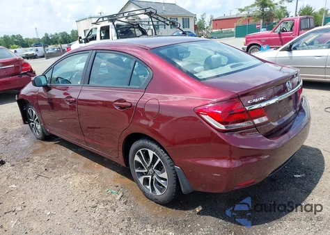 2014 Honda Civic Ex from USA, damaged, VIN 2HGFB2F89EH550539